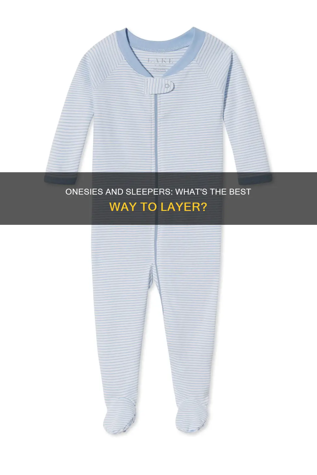 do you need a onesie under a sleeper