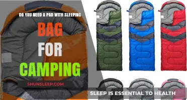 Camping Comfort: Sleeping Bags and Pads