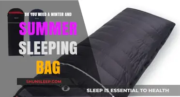 Winter and Summer: Two Sleeping Bags, One Happy Camper
