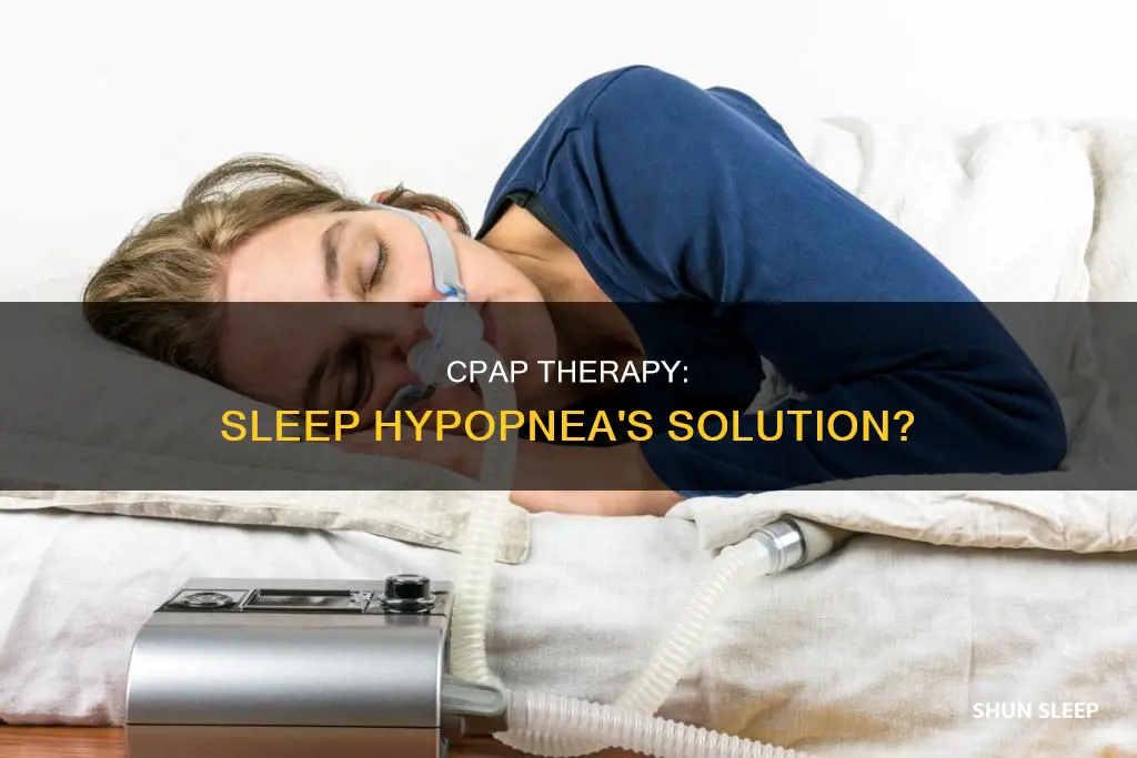 do you need cpap for sleep hypopnea