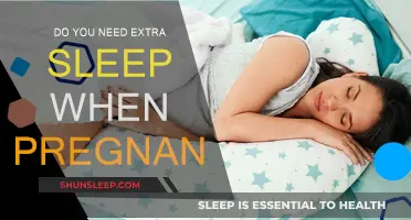 Pregnancy Sleep: Extra Rest Needed for Mothers-to-be