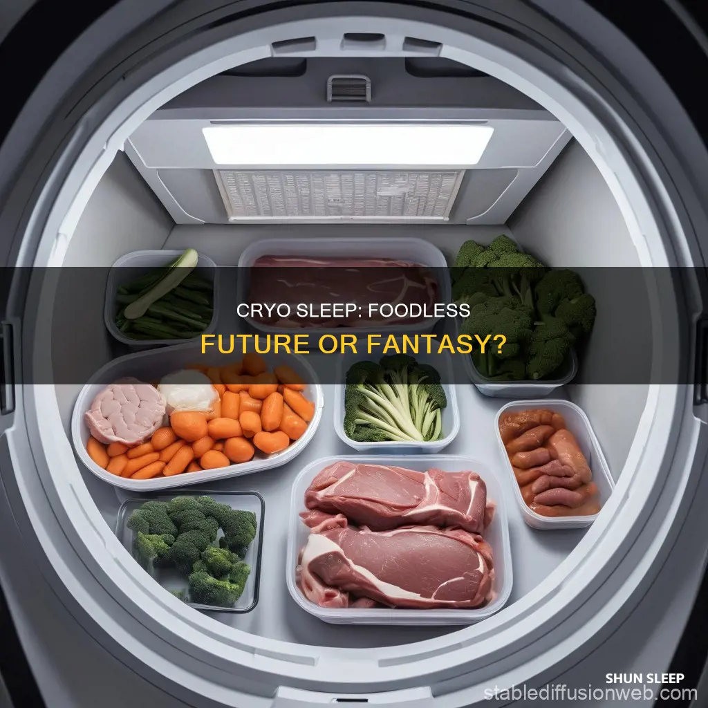 do you need food dor cryo sleep