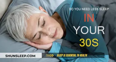 Sleep Patterns in Your 30s: Do You Need Less?