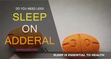 Adderall and Sleep: Do You Need Less Shut-Eye?