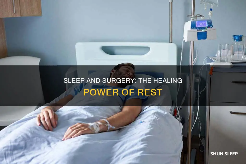 do you need more sleep after surgery