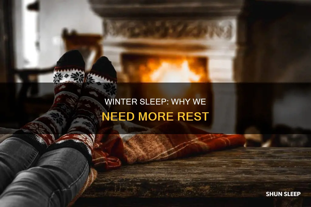 do you need more sleep in the winter