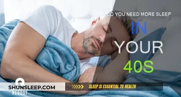 Sleep and Aging: Do You Need More Rest in 40s?