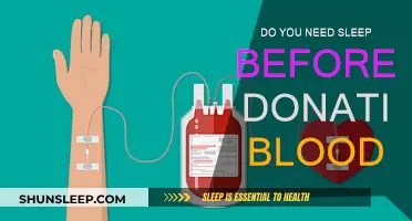Sleep and Blood Donation: What's the Connection?