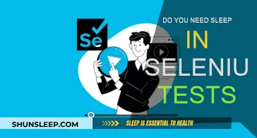 Selenium Tests: Sleep for Reliable Results?