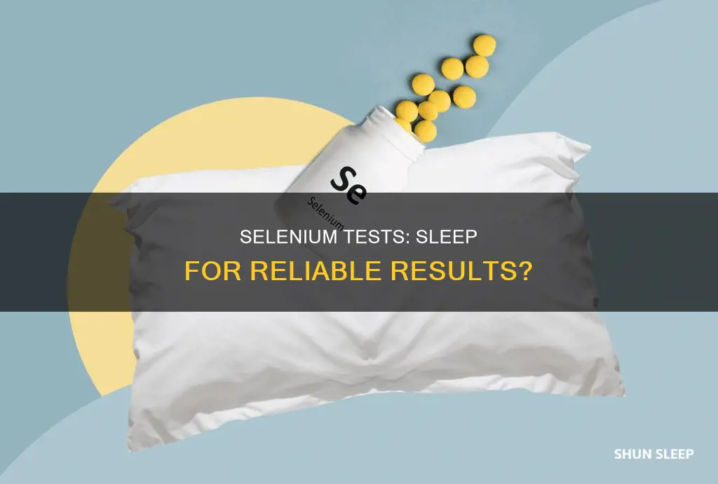 do you need sleep in selenium tests