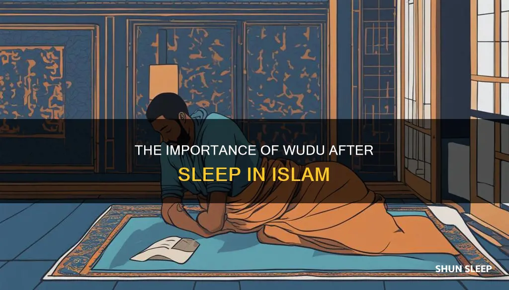 do you need to do wudu after sleeping