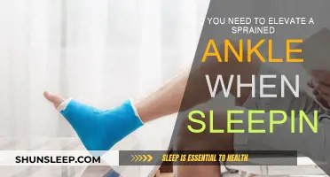 Elevating a Sprained Ankle: A Good Night's Sleep Solution