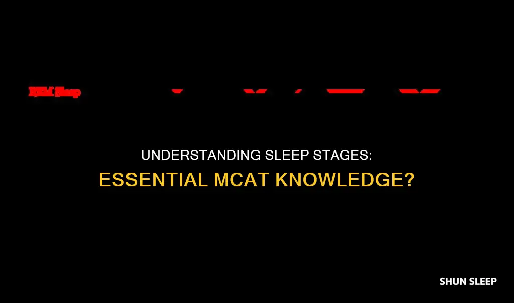 do you need to know stages of sleep for mcat