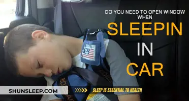 Ventilation Vital When Sleeping in Your Car