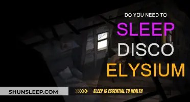 Sleep: A Necessary Evil in Disco Elysium?