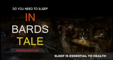 How Sleeping Affects Your Bard's Tale Experience