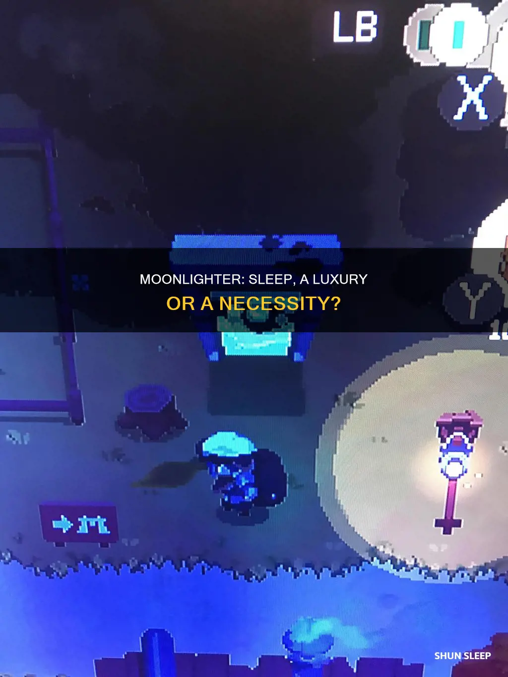 do you need to sleep in moonlighter