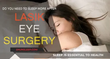 Lasik Eye Surgery: More Sleep Needed for Recovery?