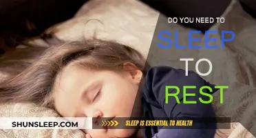 Resting Without Sleep: Is It Possible?