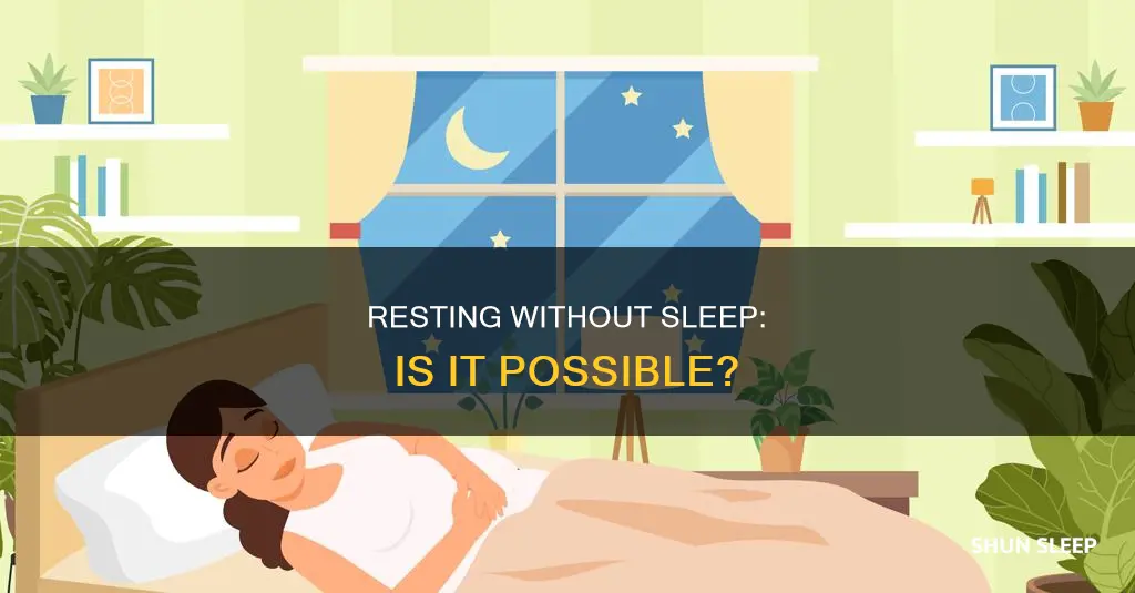 do you need to sleep to rest