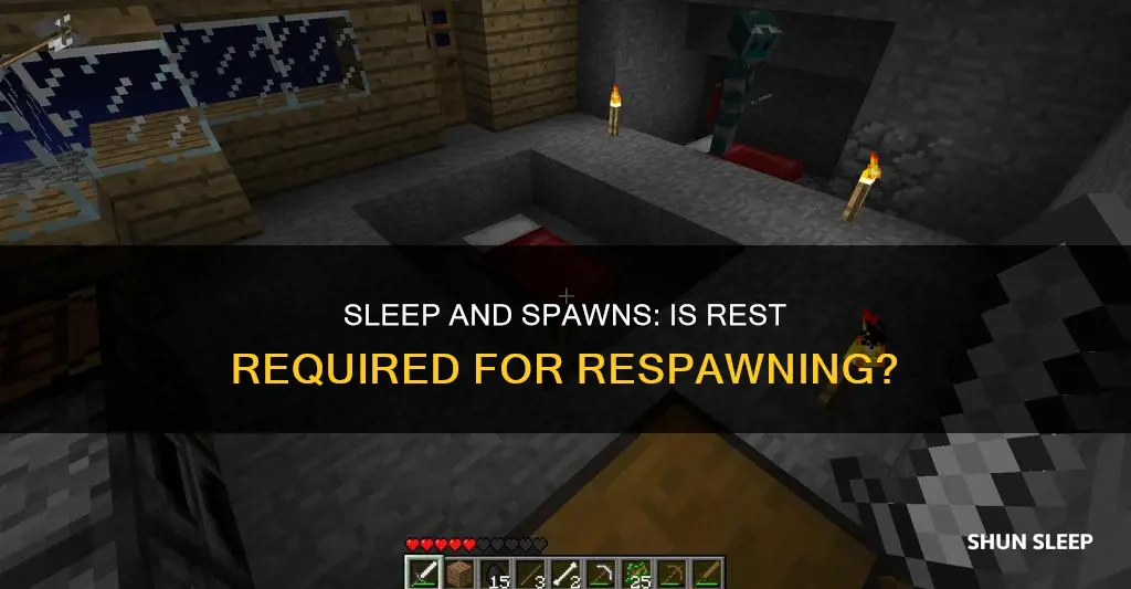 do you need to sleep to set spawn