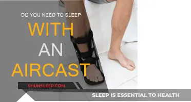 Aircast and Sleep: A Comfortable Rest?