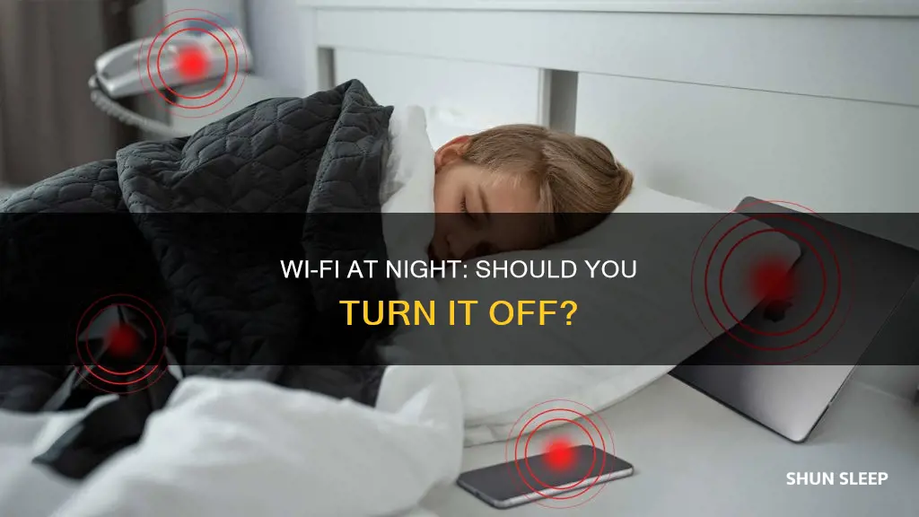 do you need wi-fi on during sleep