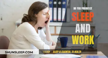 Balancing Sleep and Work: Prioritizing Your Health