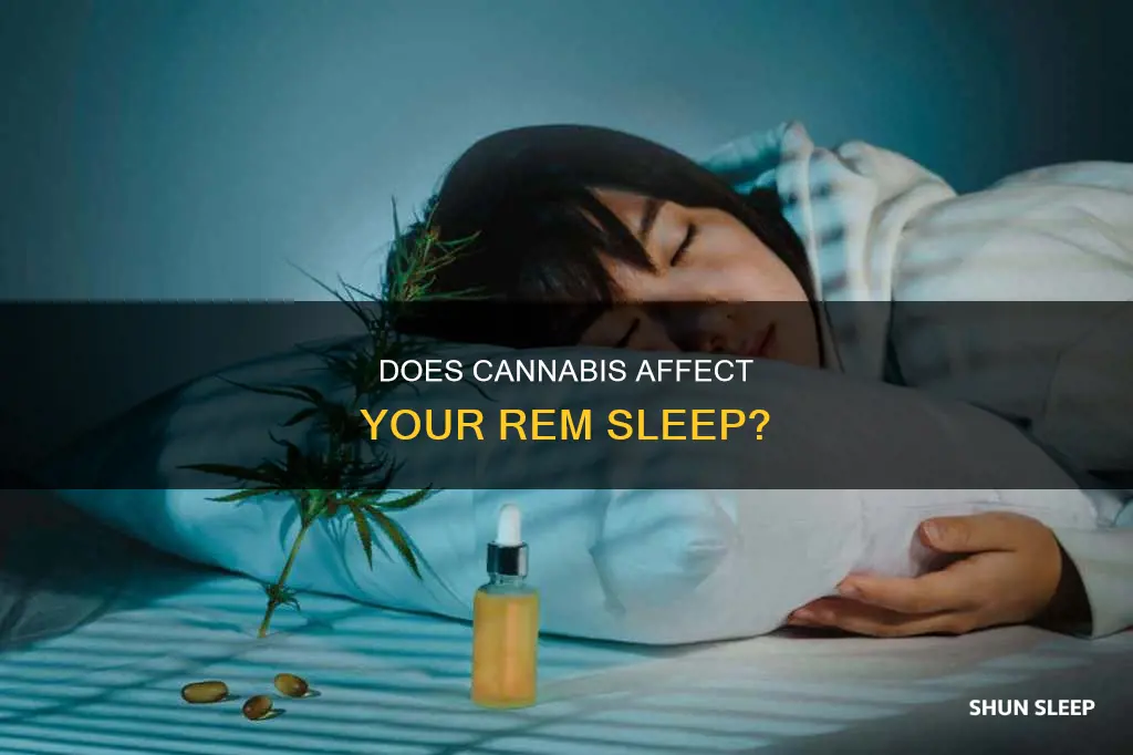 do you rem sleep while high