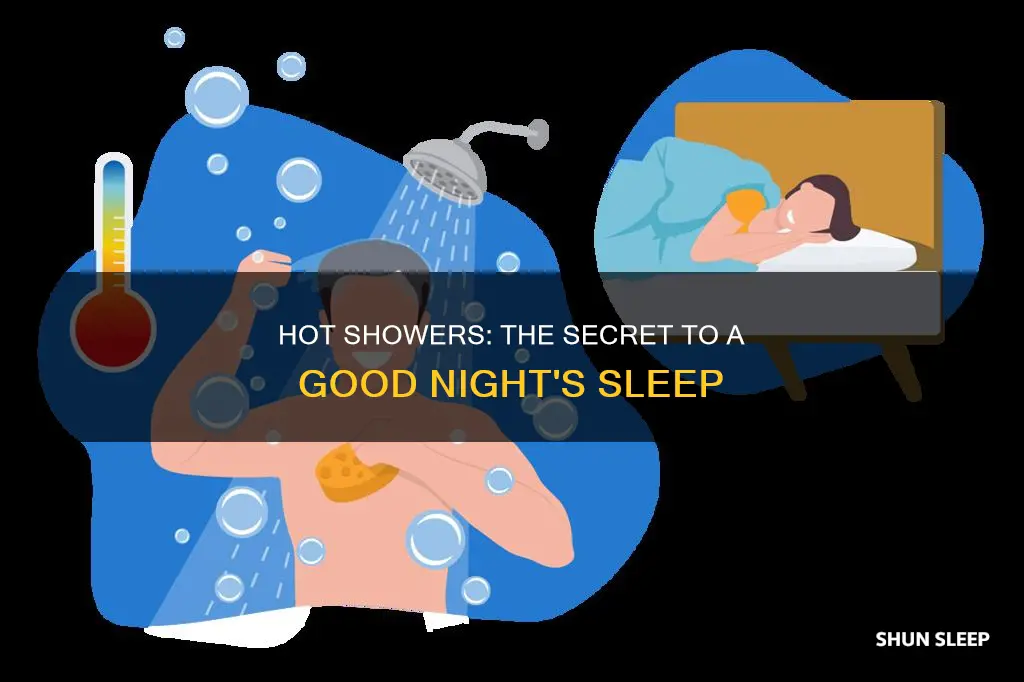 do you sleep better after a shower