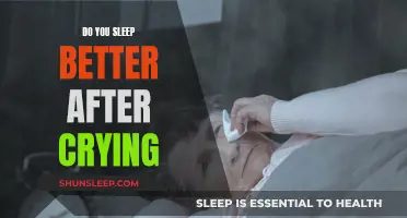 Crying: A Path to Better Sleep?
