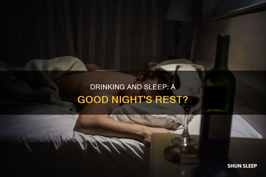 do you sleep better drunk