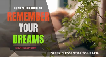 Dream Recall: A Key to Better Sleep?