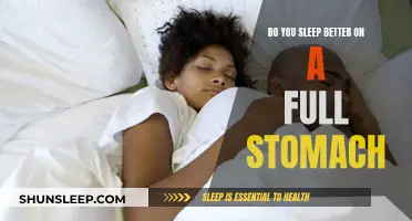 Full Stomach Before Sleep: Good or Bad?