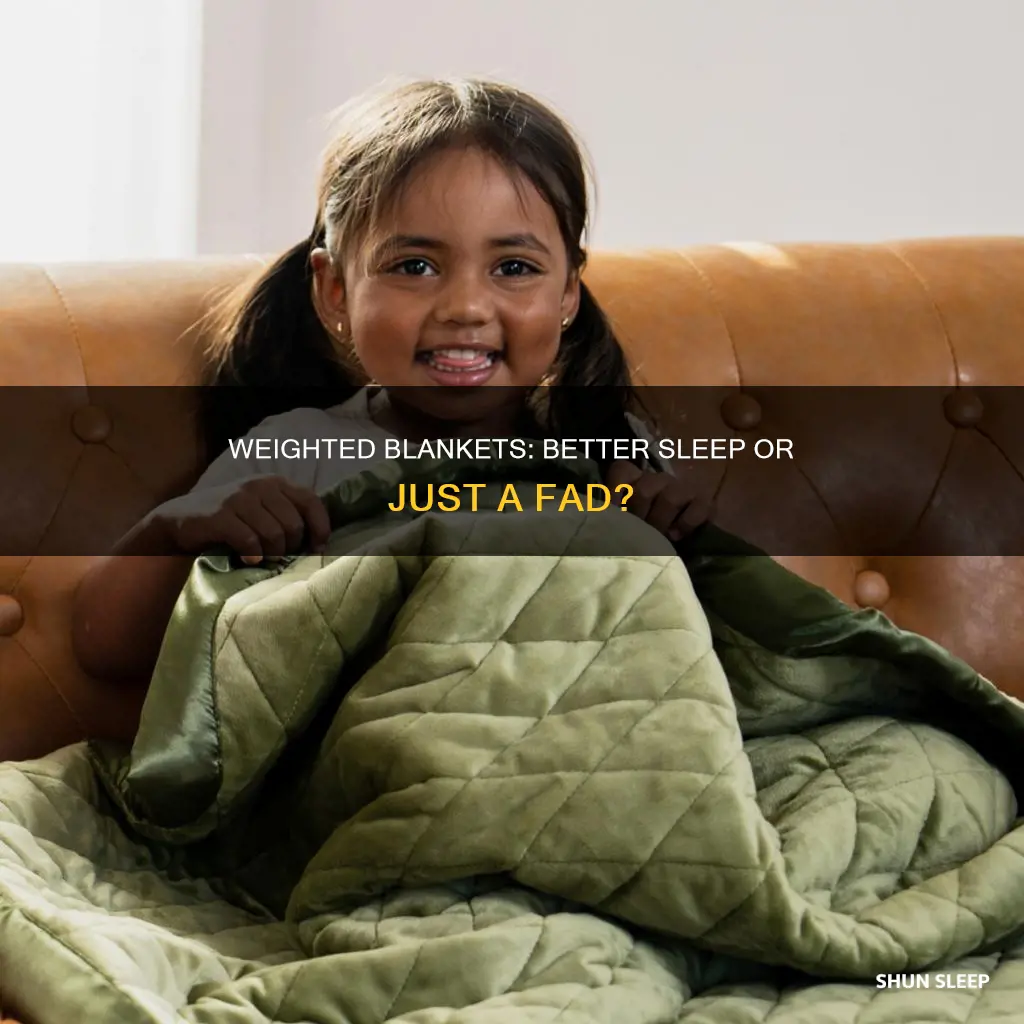 do you sleep better under a weighted blanket