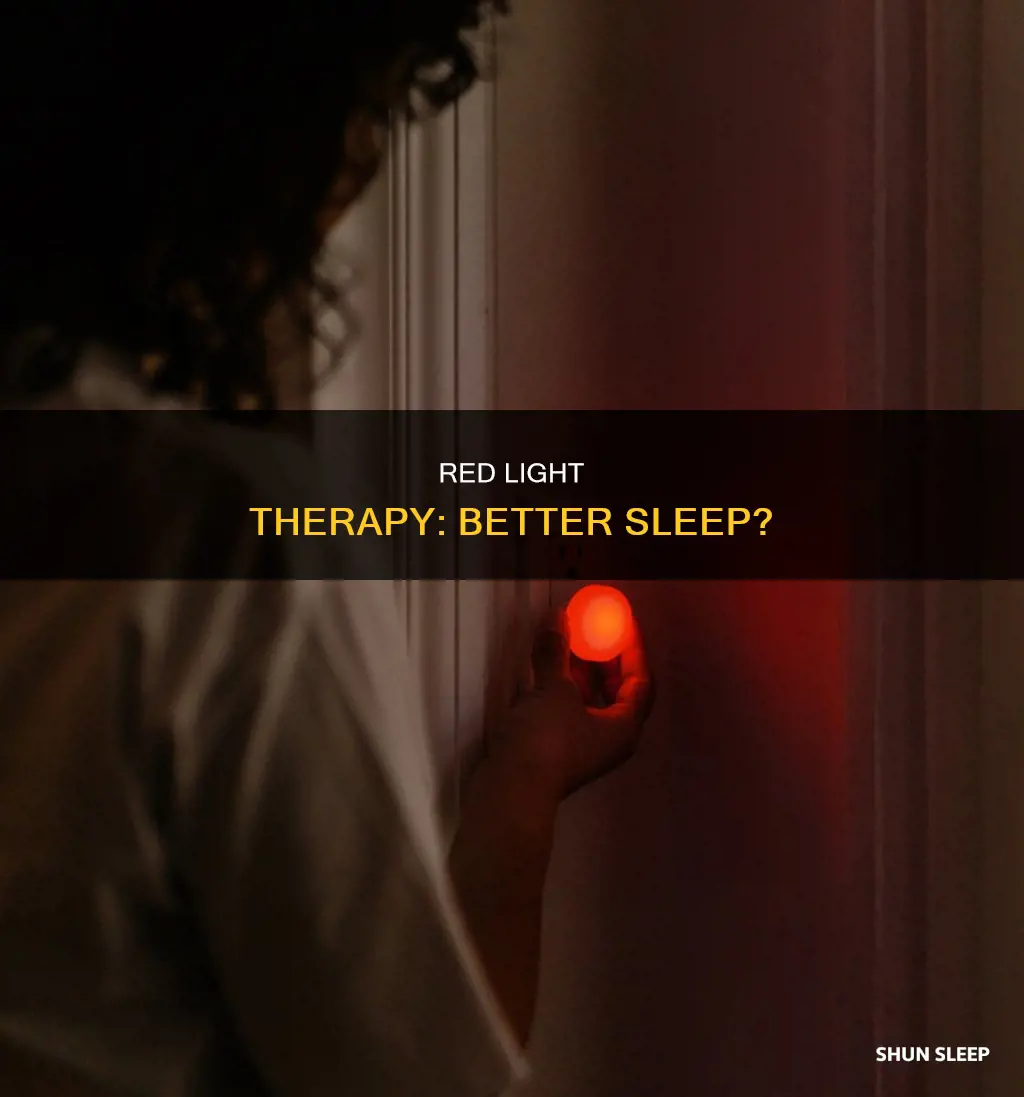do you sleep better under red light
