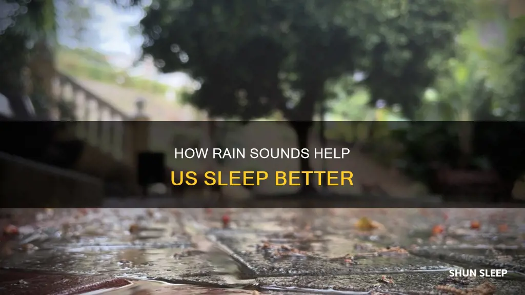 do you sleep better when it rains