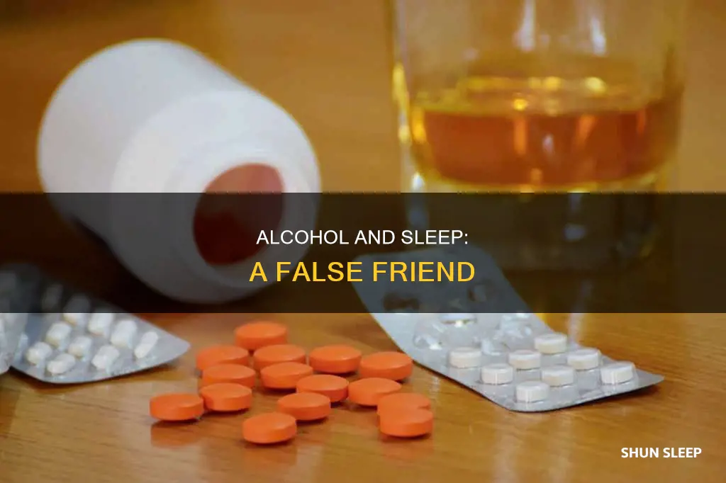 do you sleep better when you drink alcohol