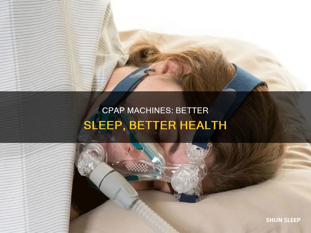 do you sleep better with a cpap machine