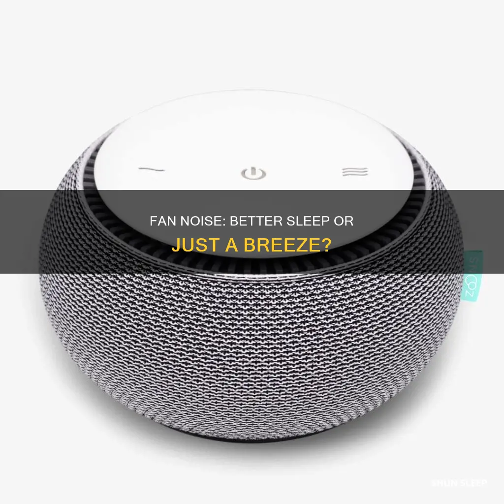 do you sleep better with a fan on