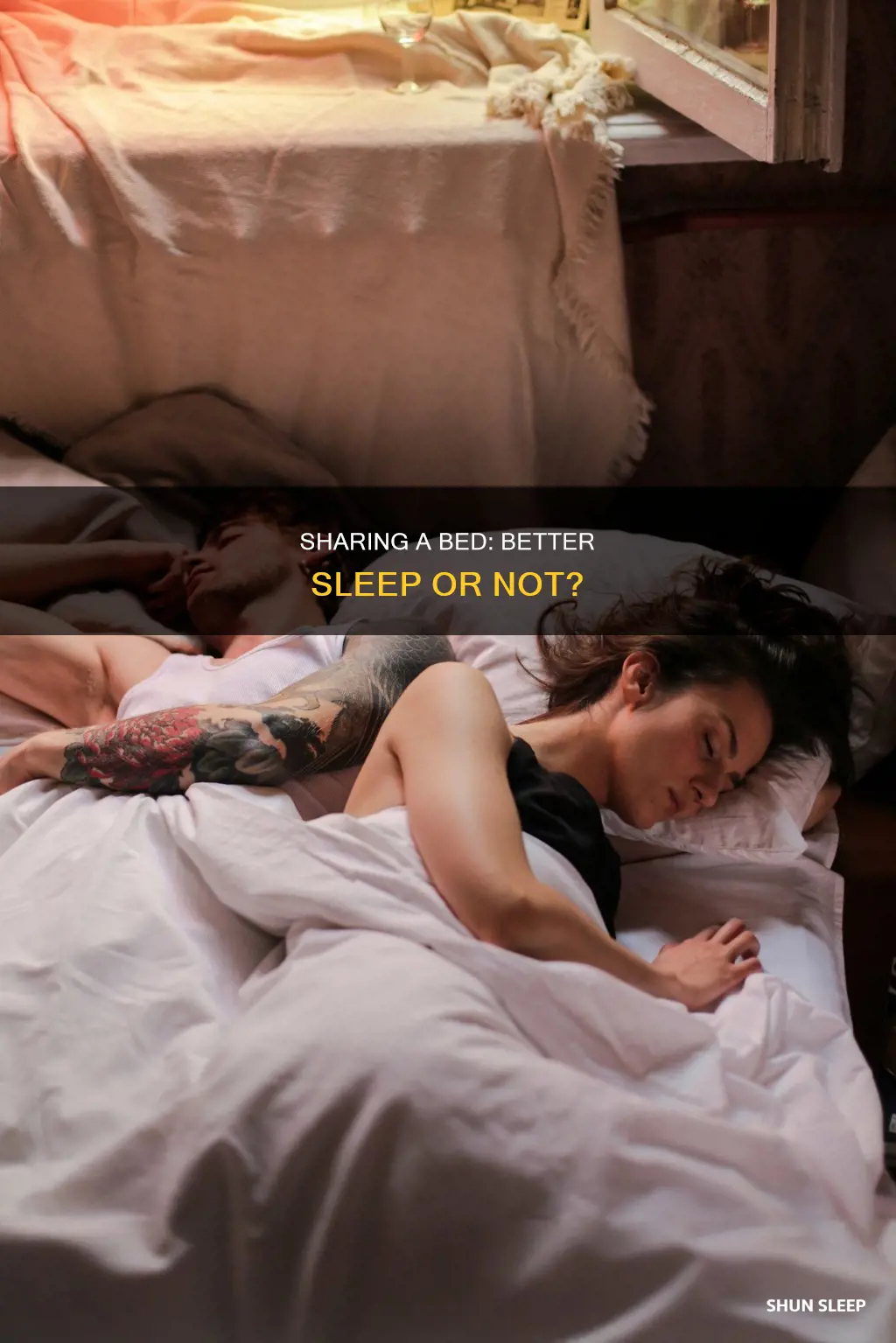 do you sleep better with another person