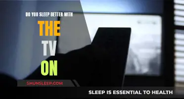 TV On or Off: How to Sleep Better?