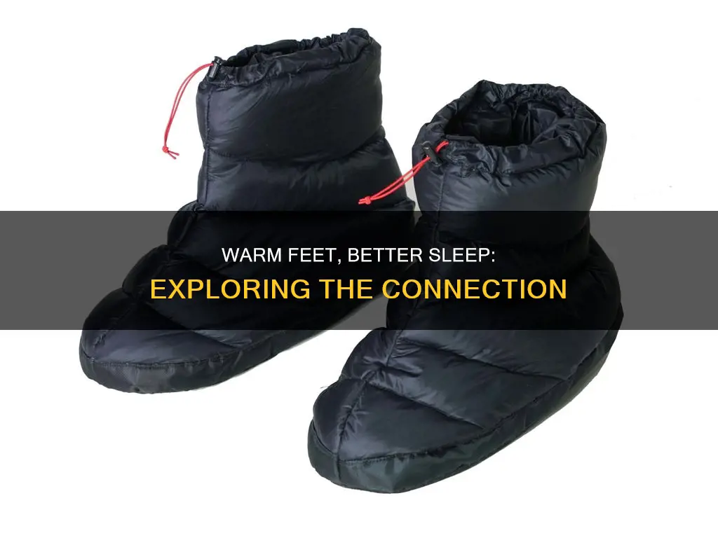 do you sleep better with warm feet