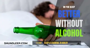 Alcohol and Sleep: A Bad Combination