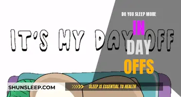 Day Offs: Sleeping More, But Why?