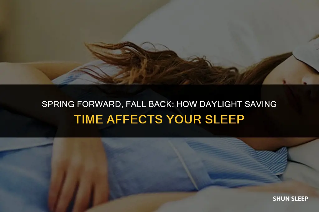 do you sleep more or less when the hour changes