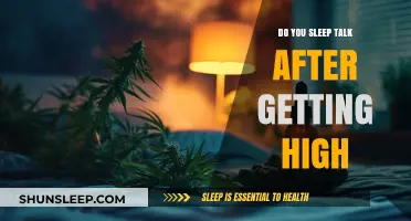 High and Chatty: Exploring Sleep Talking After Cannabis Use