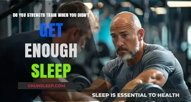 Strength Training on Low Sleep: Risks, Benefits, and Smart Strategies