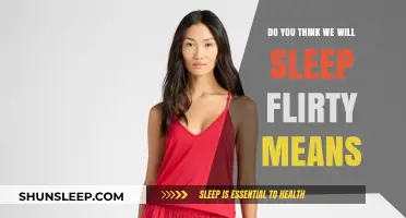 How Flirty Are You in Your Sleep?
