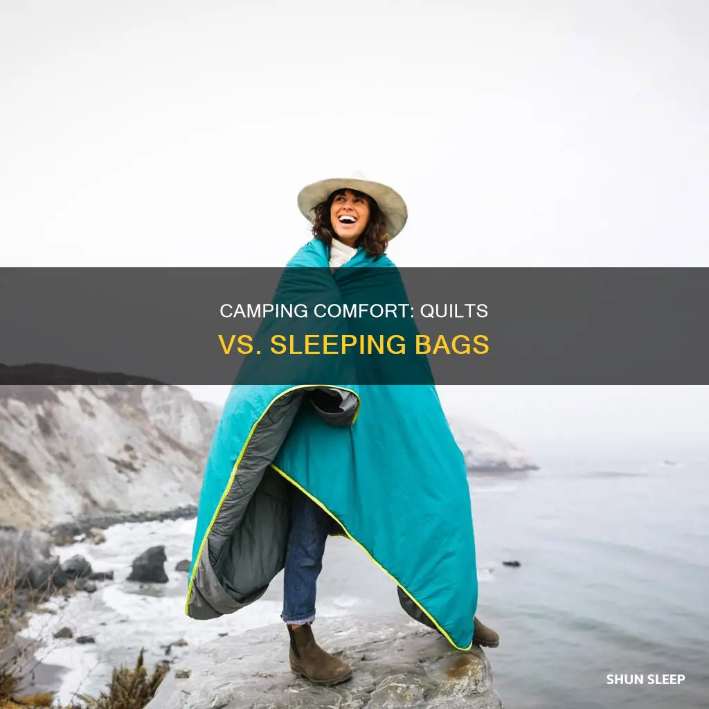 do you use a quilt instead of a sleeping bag